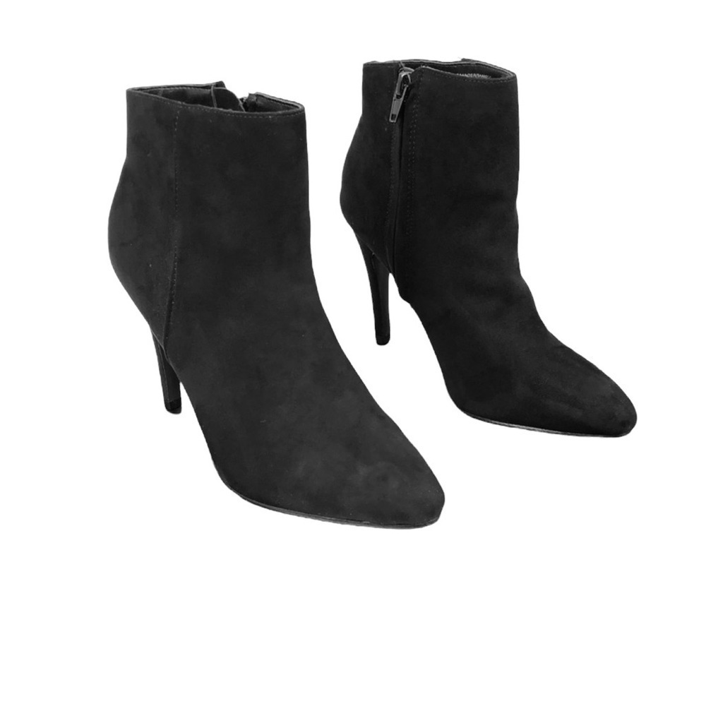 NWOT Madden Nyc Saander Women’s Ankle Black Heel Bootie Size 8.5